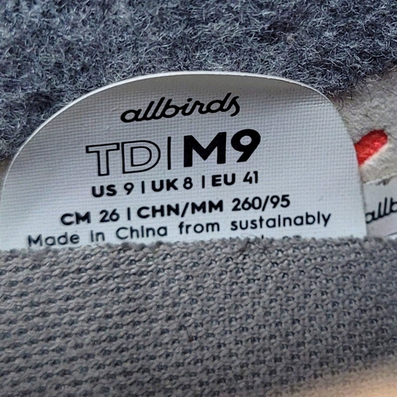 ALLBIRDS TREE DASHER 1 RUNNING SNEAKERS MEN'S SIZE 9 FLAME CORAL - Picture 5 of 15